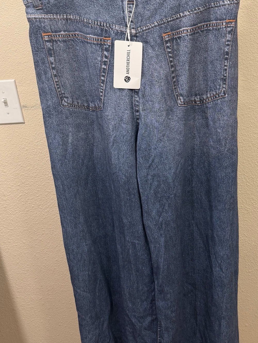 Anotherchill High-Rise Wide Leg Pants | Y2K Streetwear Preppy Hip Vintage | XL - Picture 8 of 13